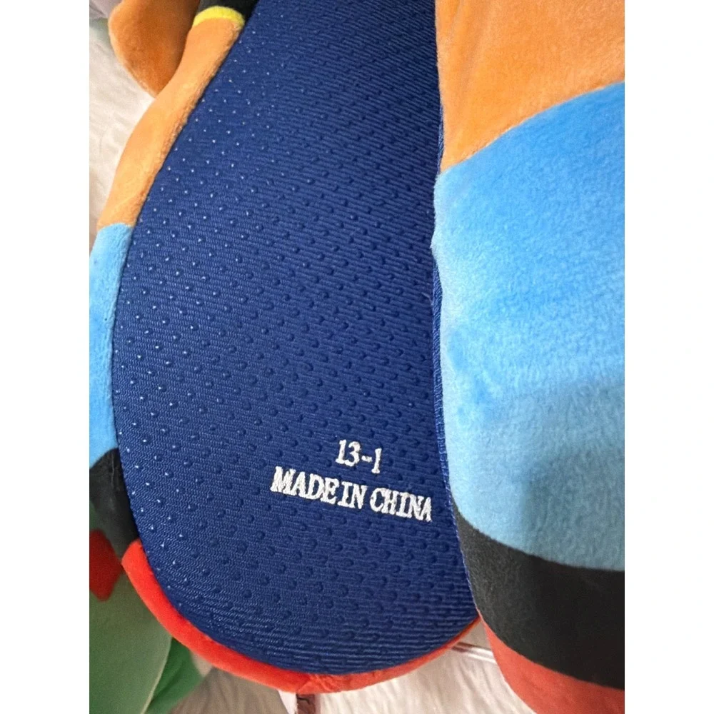 Squishmallows Slippers Kids Squishmallow Size 13-1 Nutcracker Dino Ornament NEW
